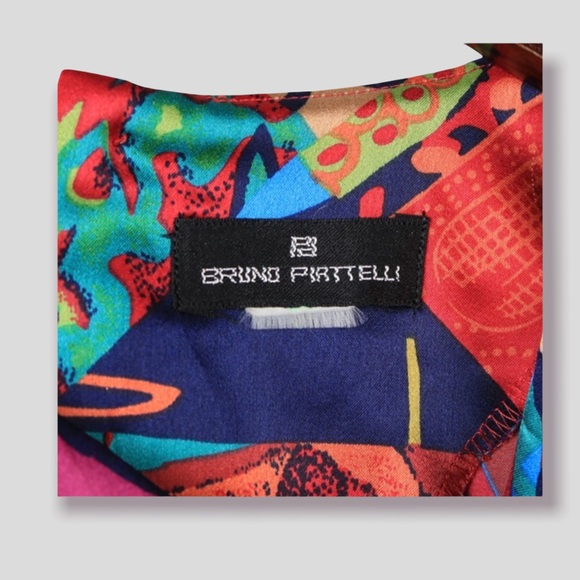 Vintage Italian Bruno Pirttelli Blouse - Picture 4 of 5